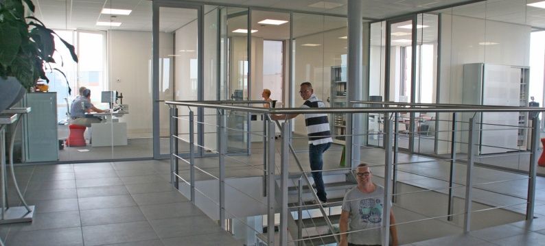 ATB Automation ruimtelijke en open sfeer in de kantoren