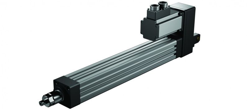 Exlar K linear roller screw actuator parallel mounting