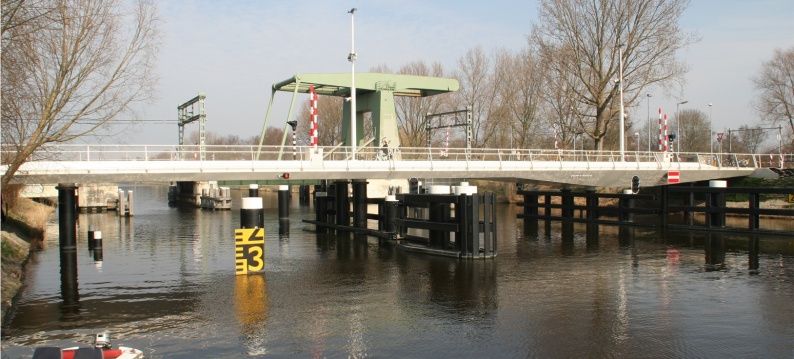 Slider 2 ADE electromechanical actuator in Victory Bridge Alkmaar