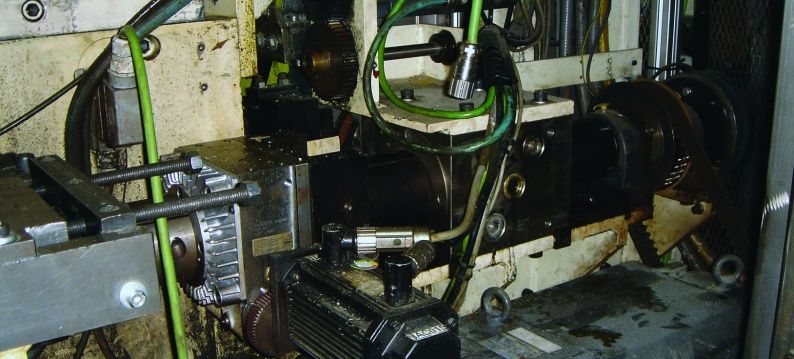 Tandler réducteur à renvoi d'angle dans le machine à imprimer